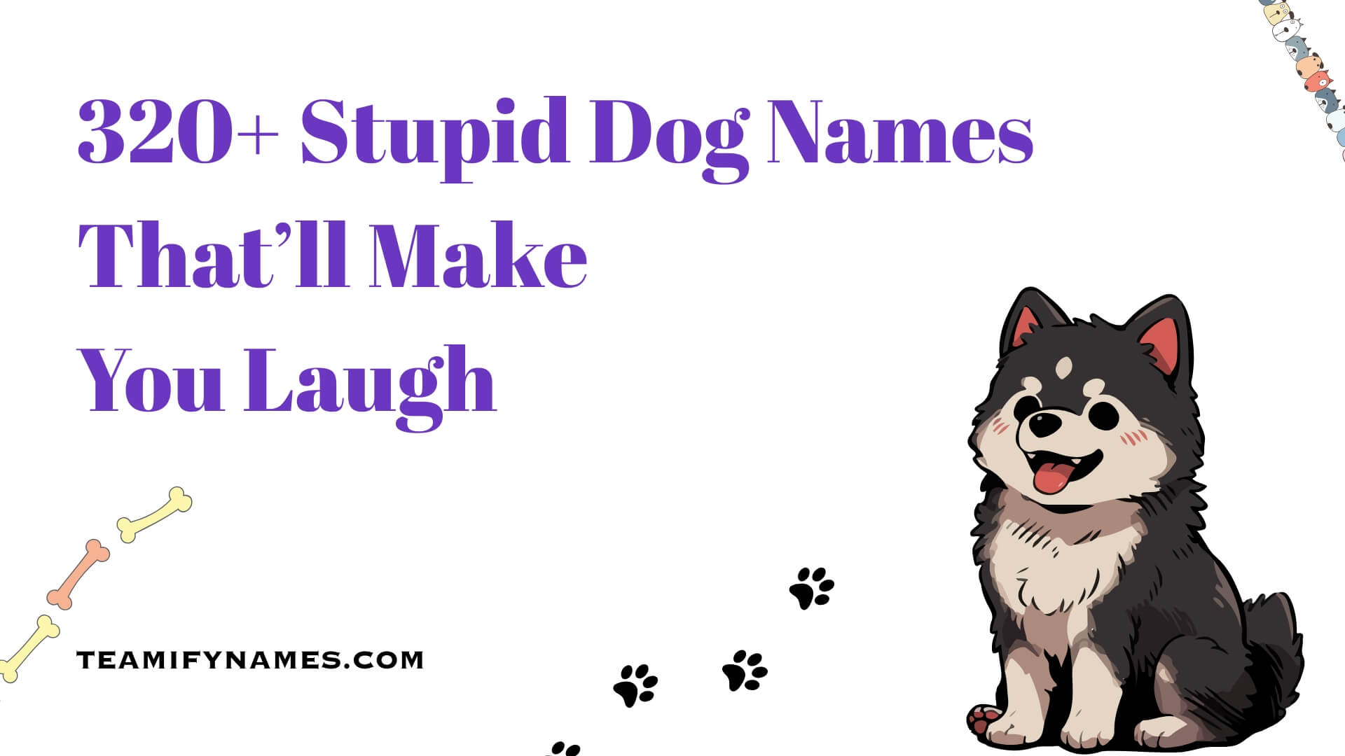 320+ Stupid Dog Names That’ll Make You Laugh