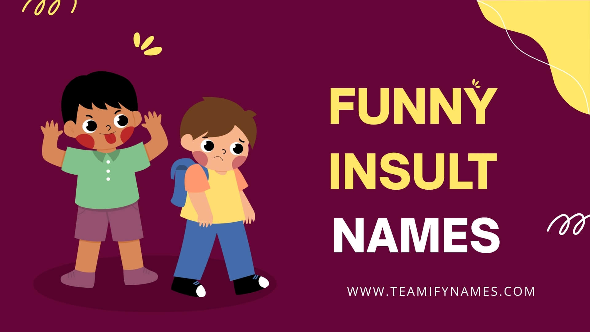 210+ Funny Insult Names for Friends, Siblings, Couples & More (Hilarious & Playful)