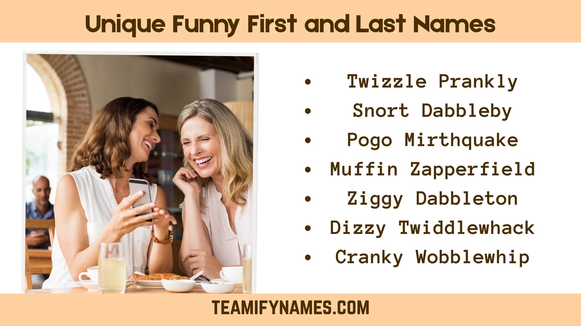 Unique Funny First and Last Names