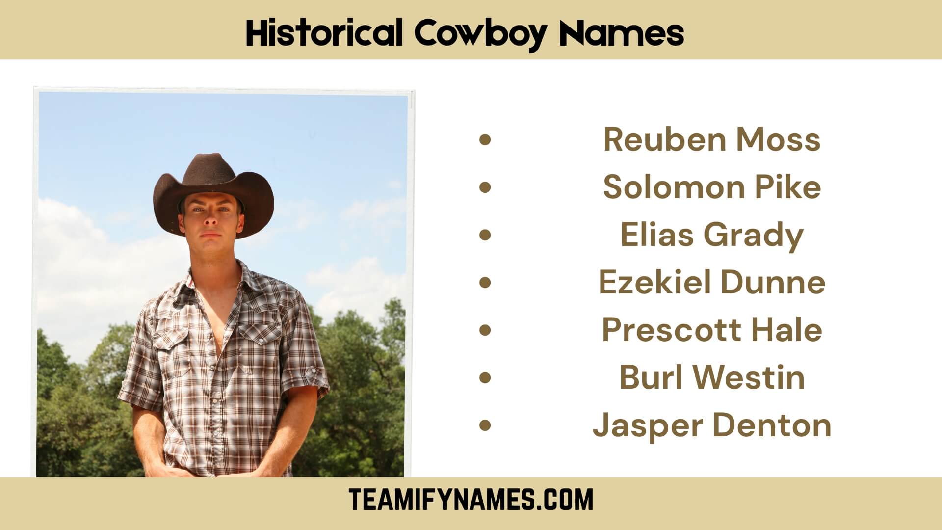 Historical Cowboy Names