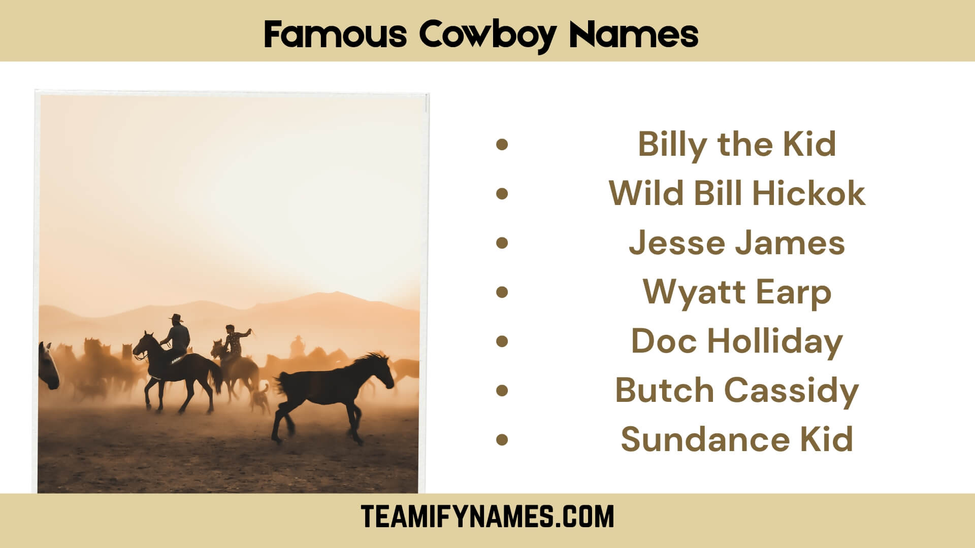 Famous Cowboy Names