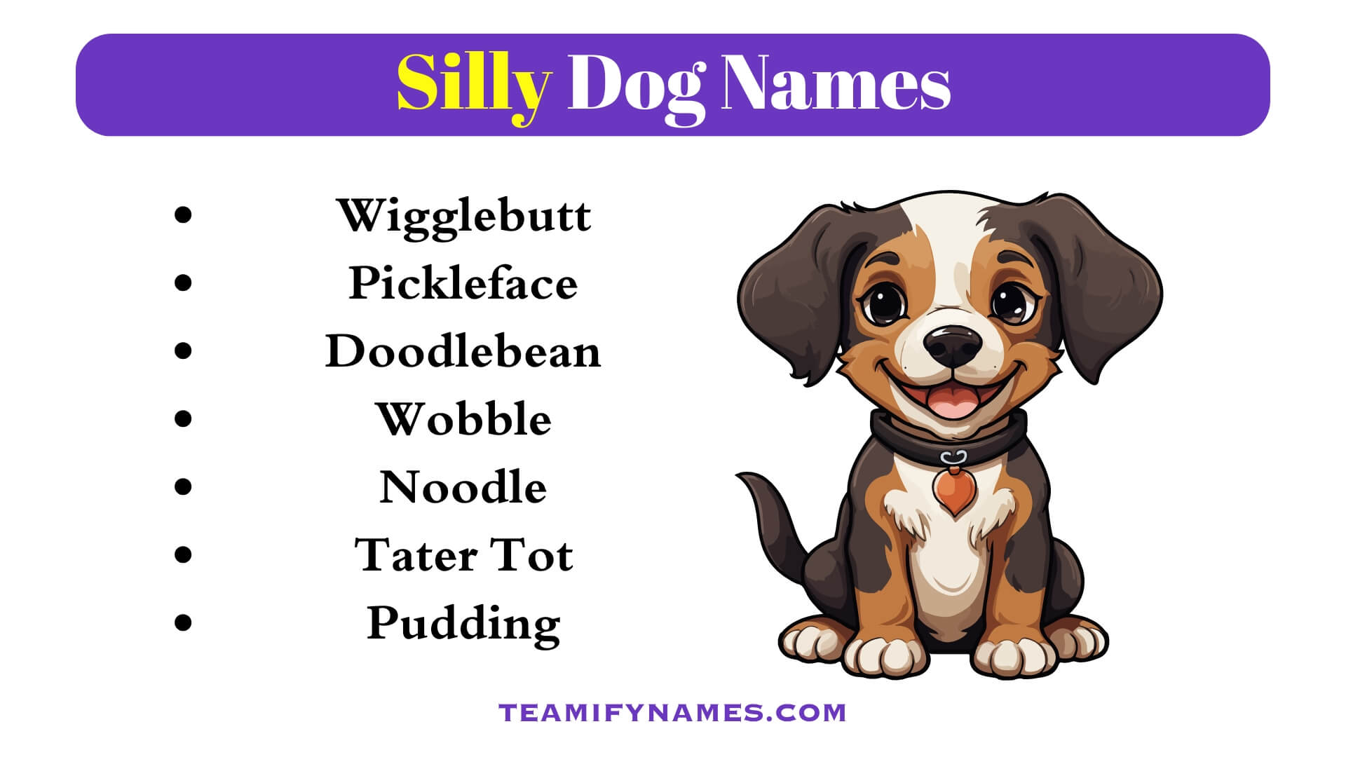 Silly Dog Names
