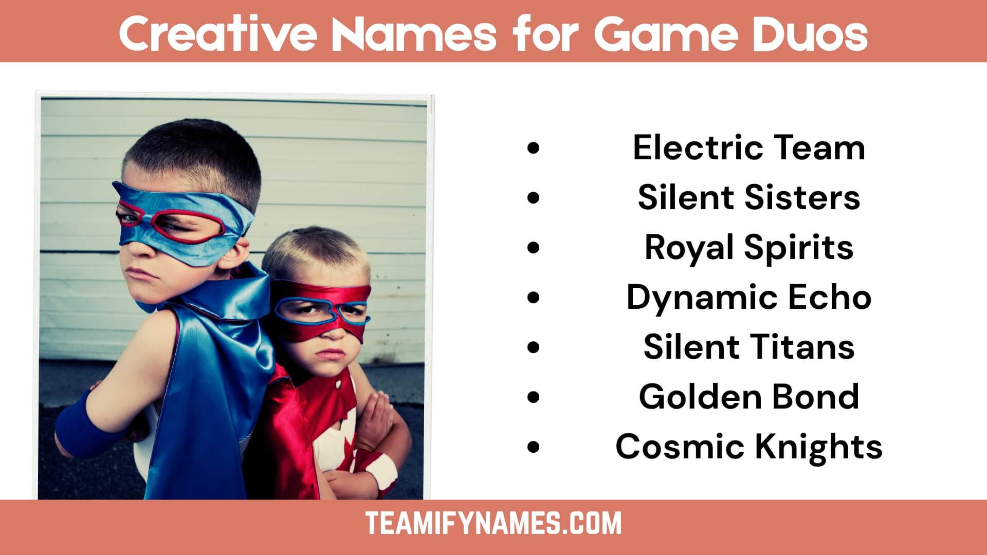Creative Names for Game Duos