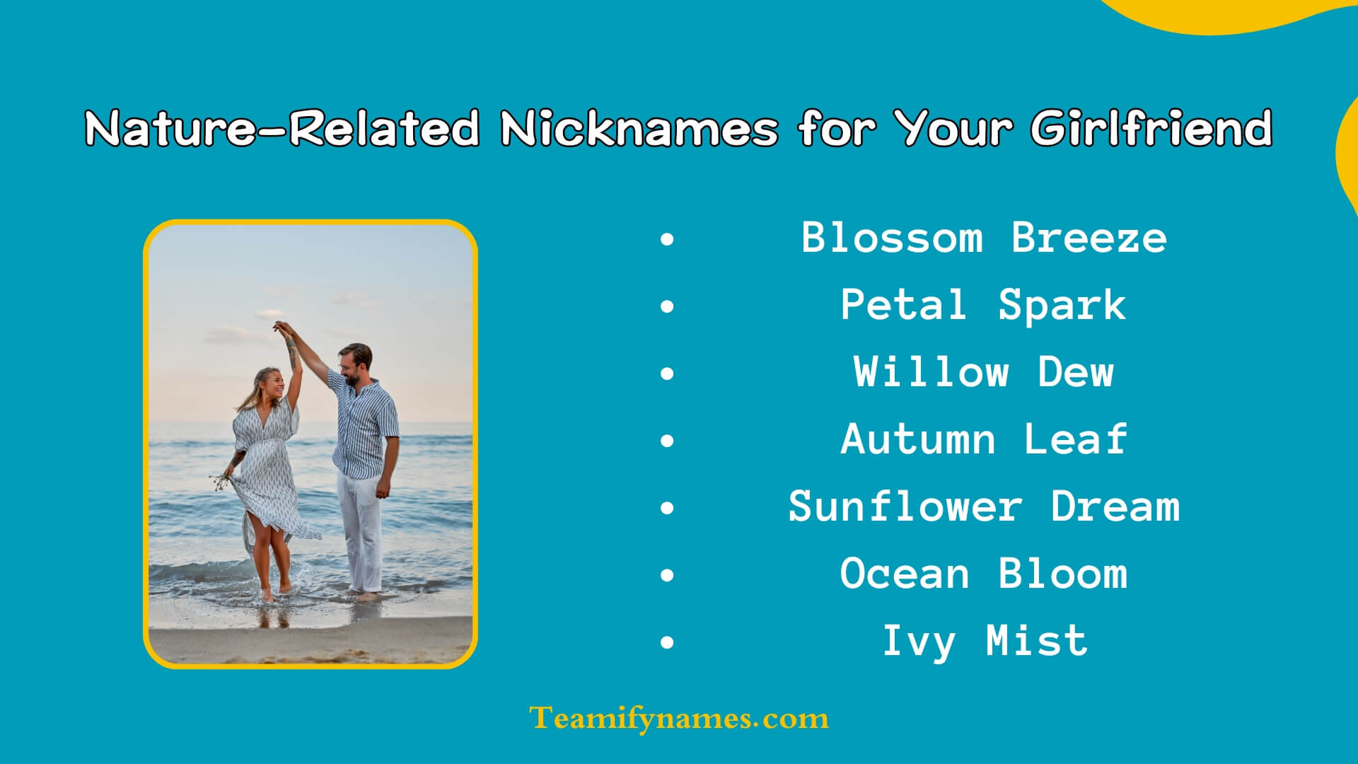 Nature-Related Nicknames for Your Girlfriend
