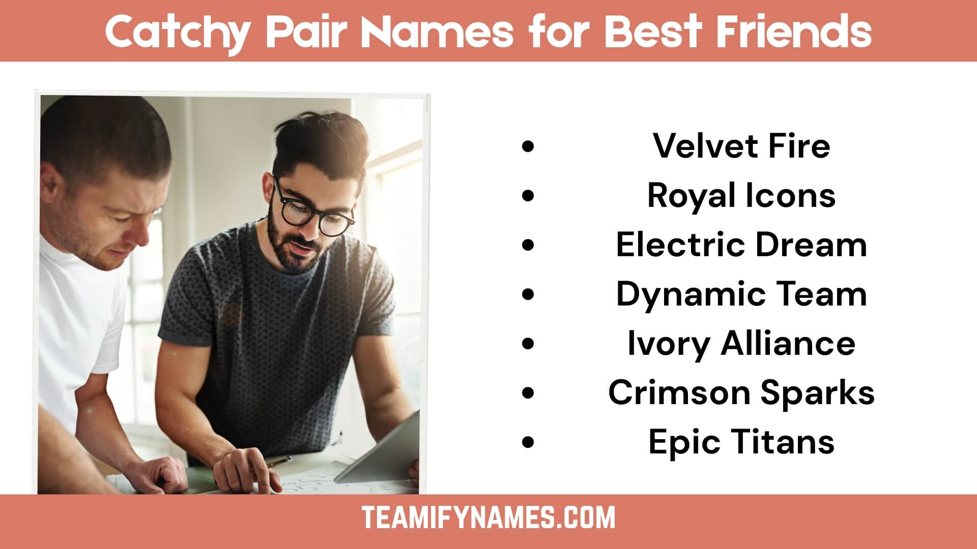 Catchy Pair Names for Best Friends