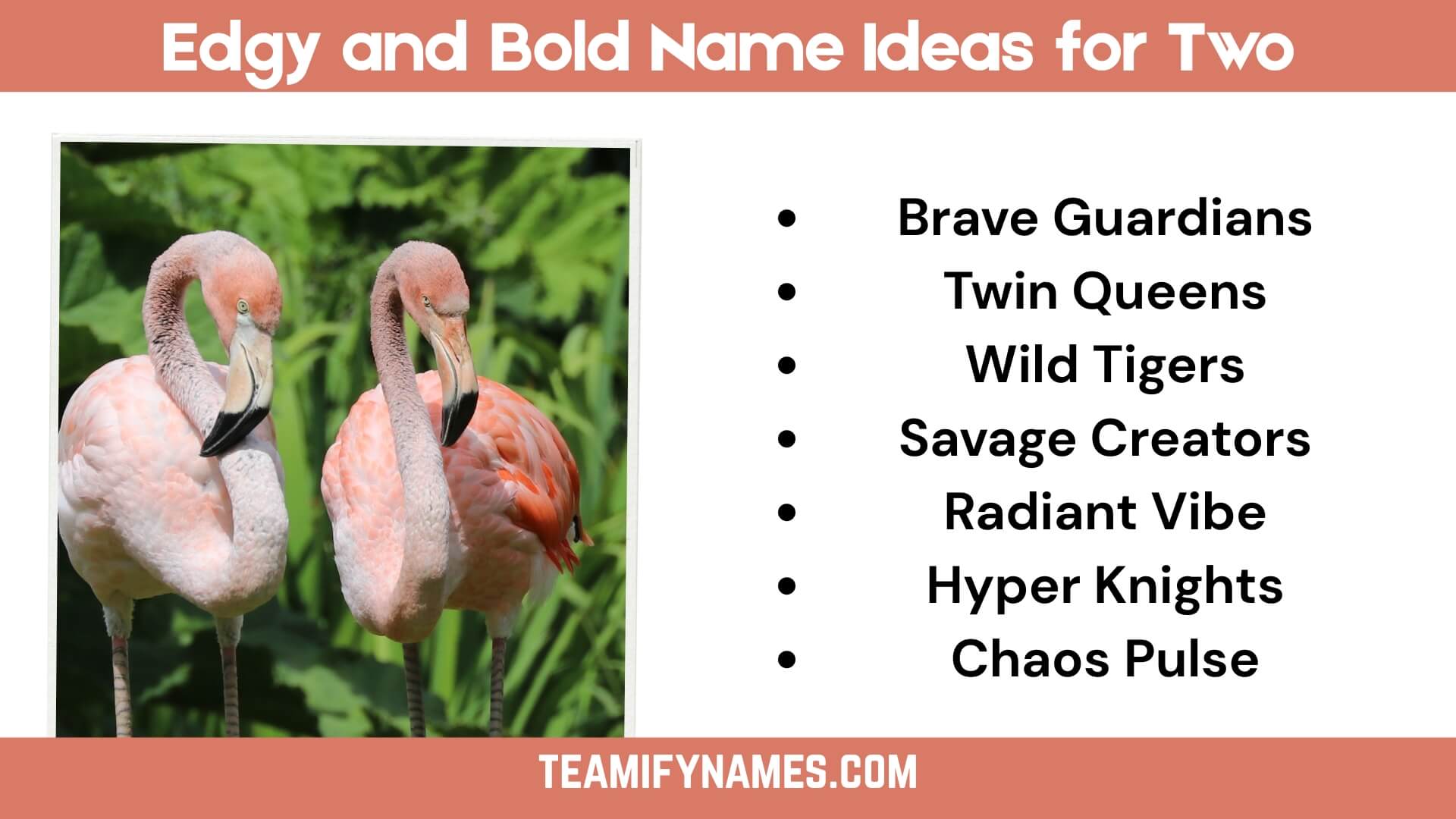 Edgy and Bold Name Ideas for Two