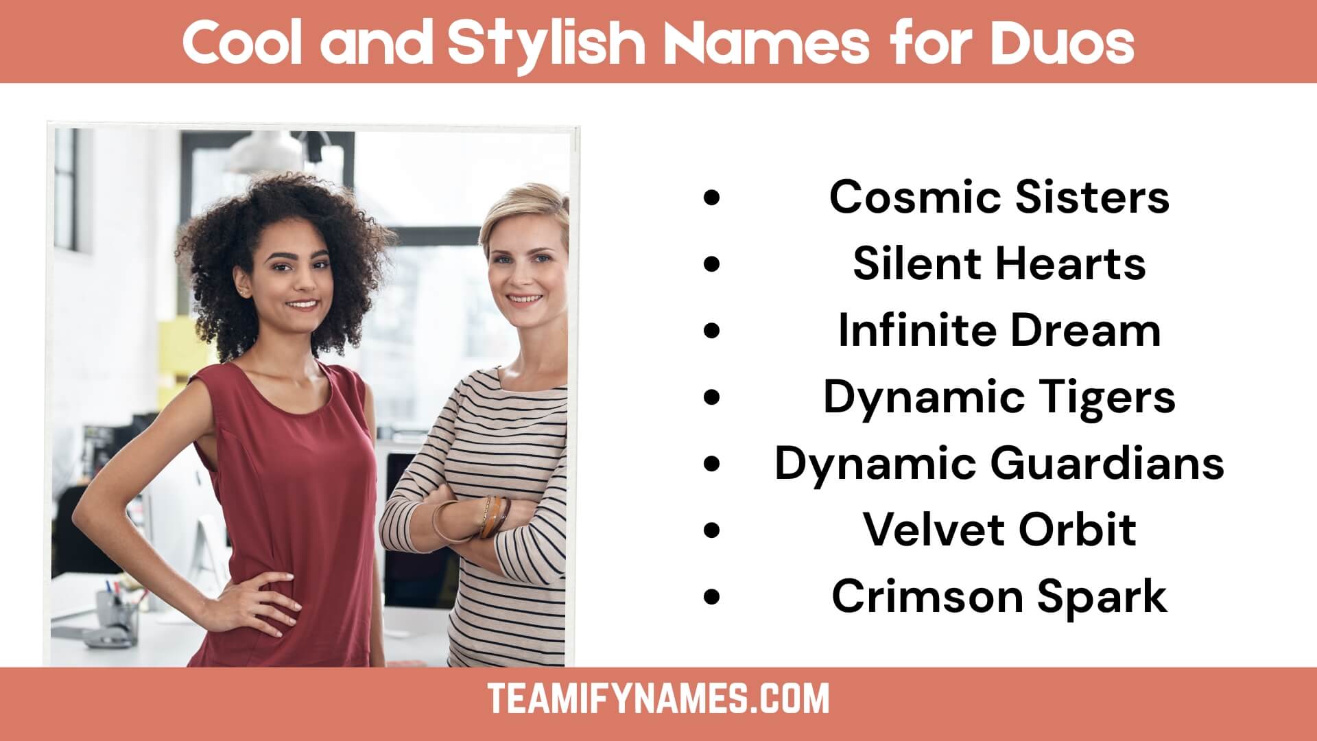 Cool and Stylish Names for Duos