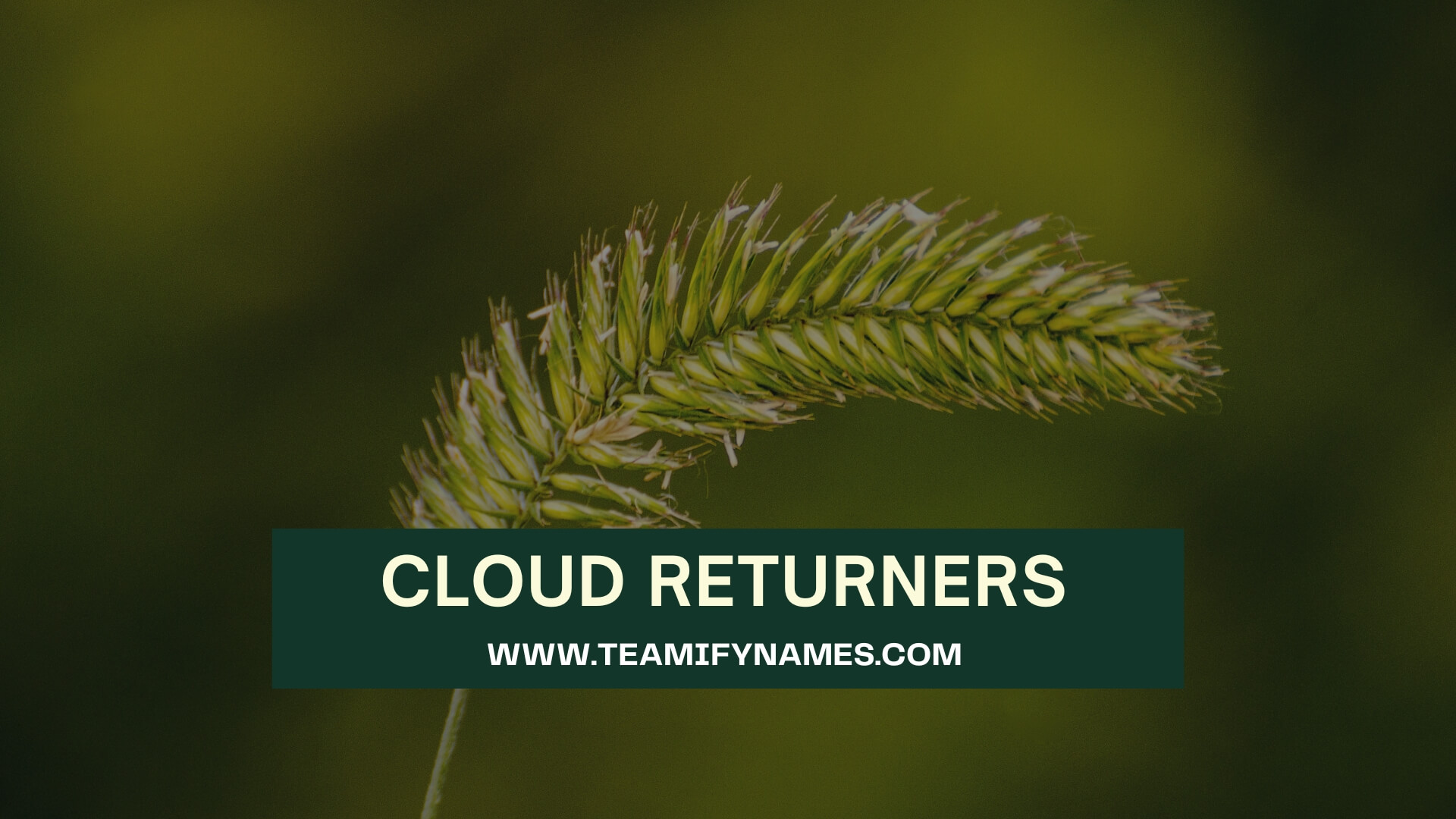Cloud Returners