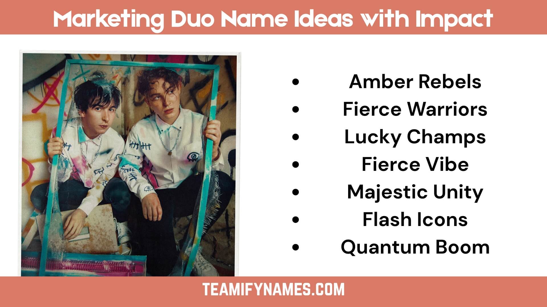 Marketing Duo Name Ideas with Impact