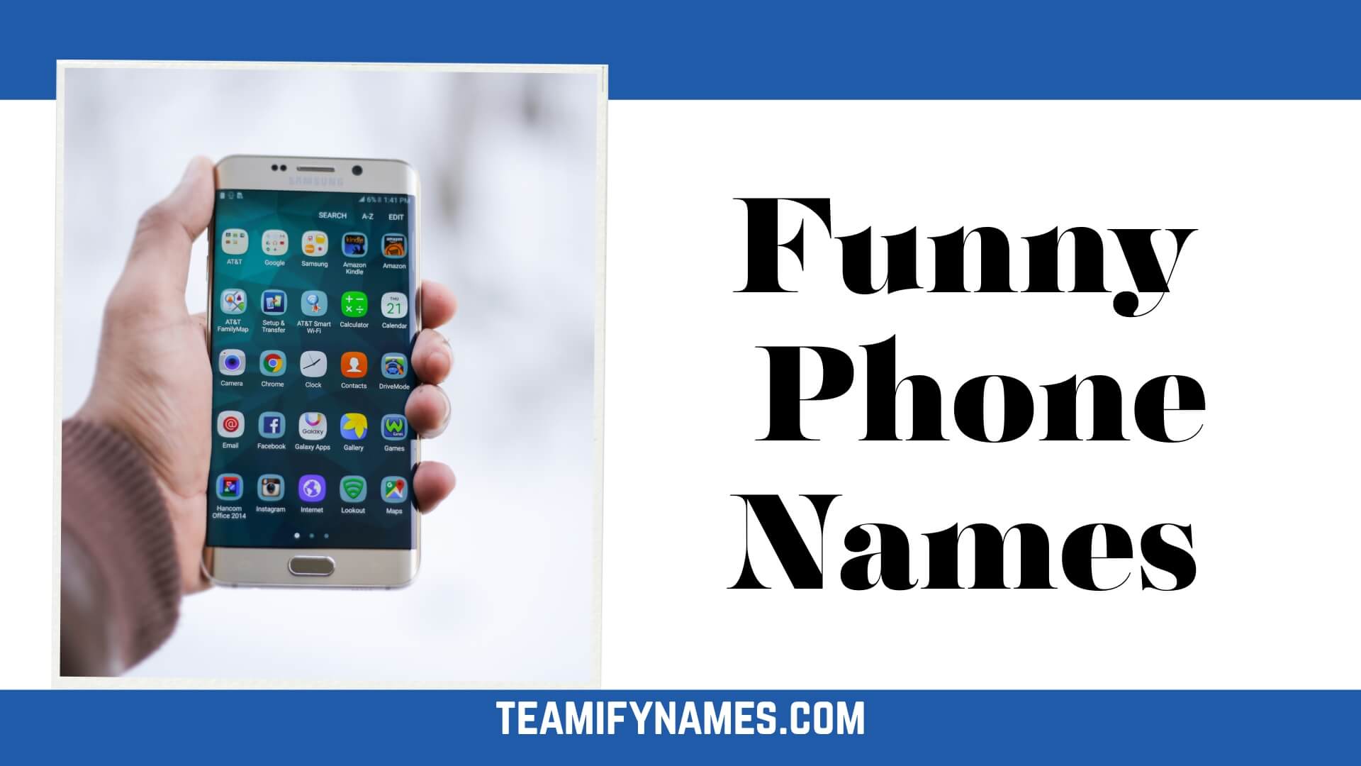 550+ Funny Phone Names to Make Your Friends Laugh