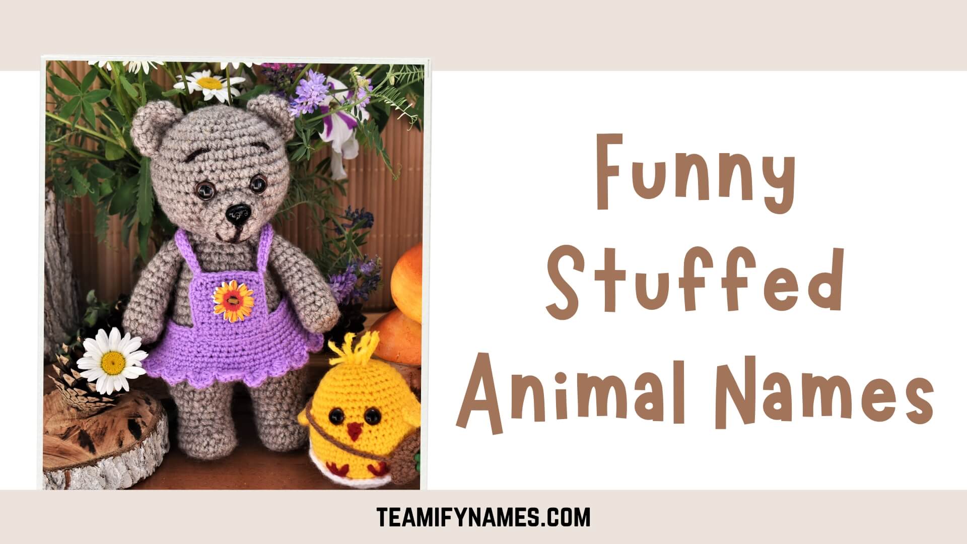 555+ Funny Stuffed Animal Names for Every Personality & Style