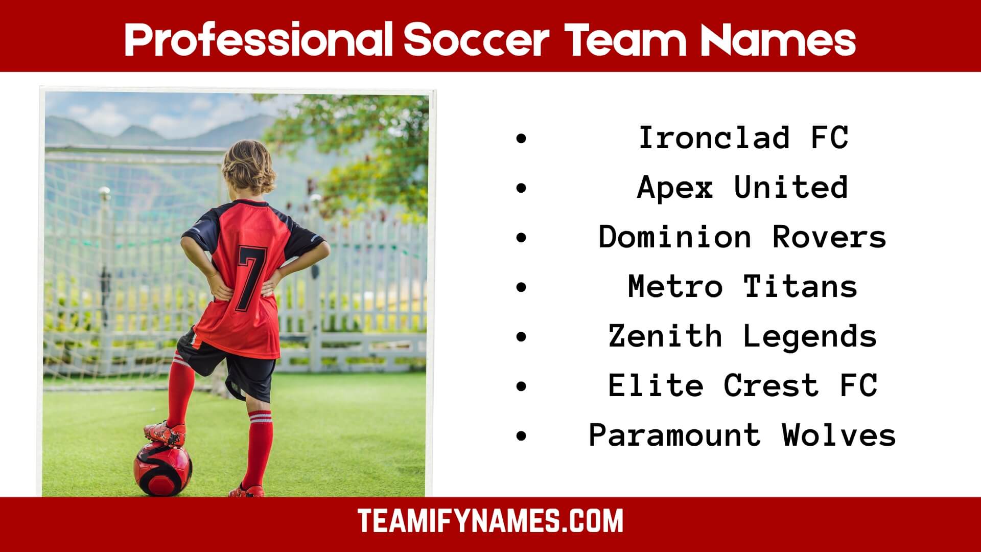 Professional Soccer Team Names