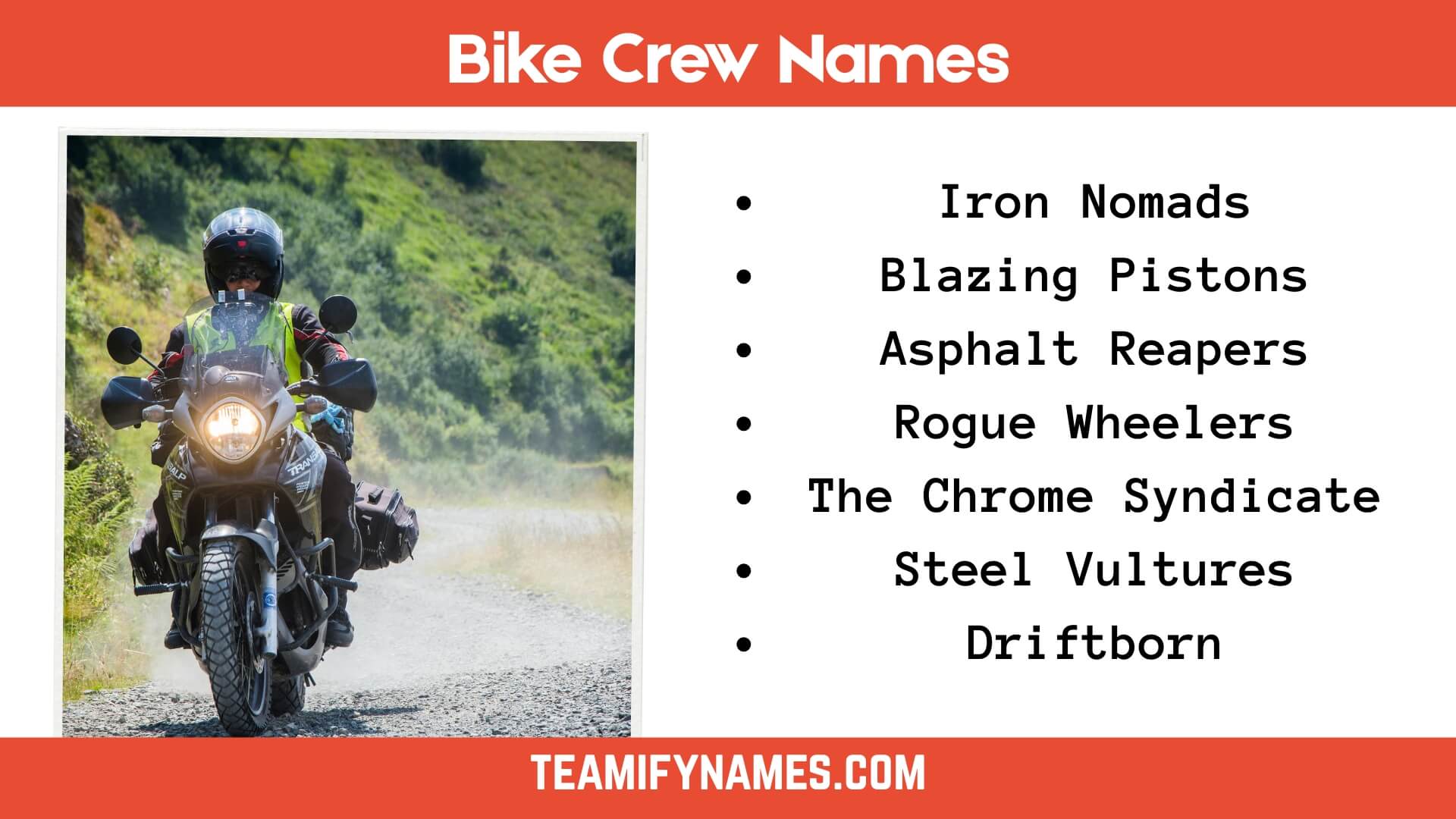 Bike Crew Names