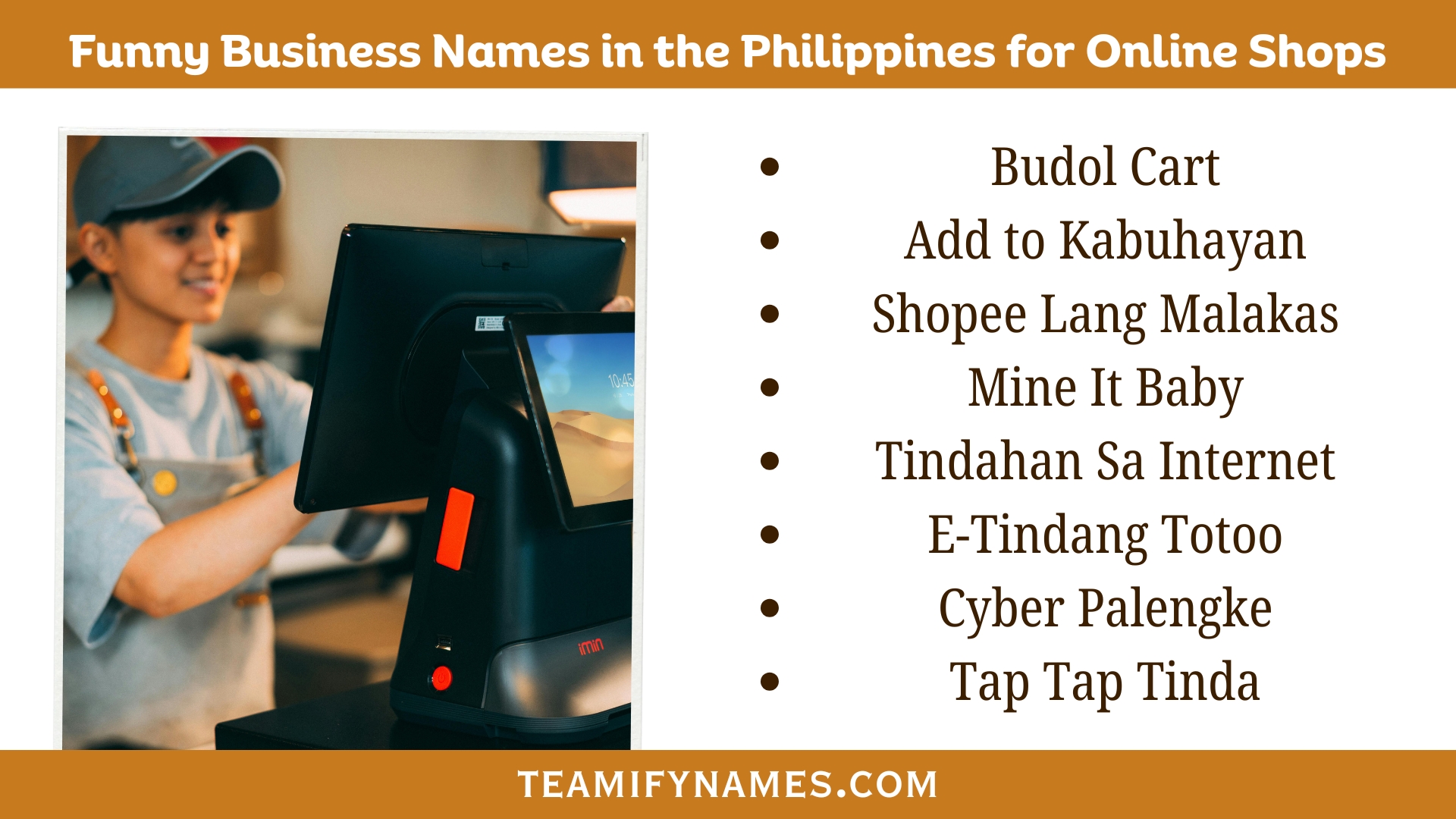 Funny Business Names in the Philippines for Online Shops