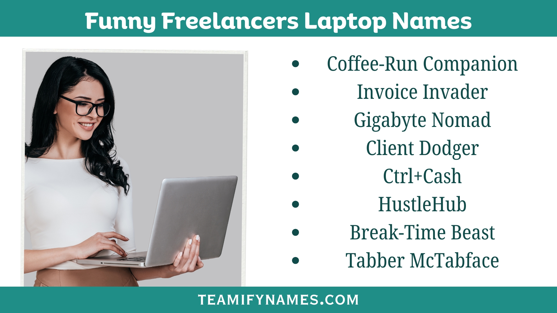 Funny Freelancers Laptop Names