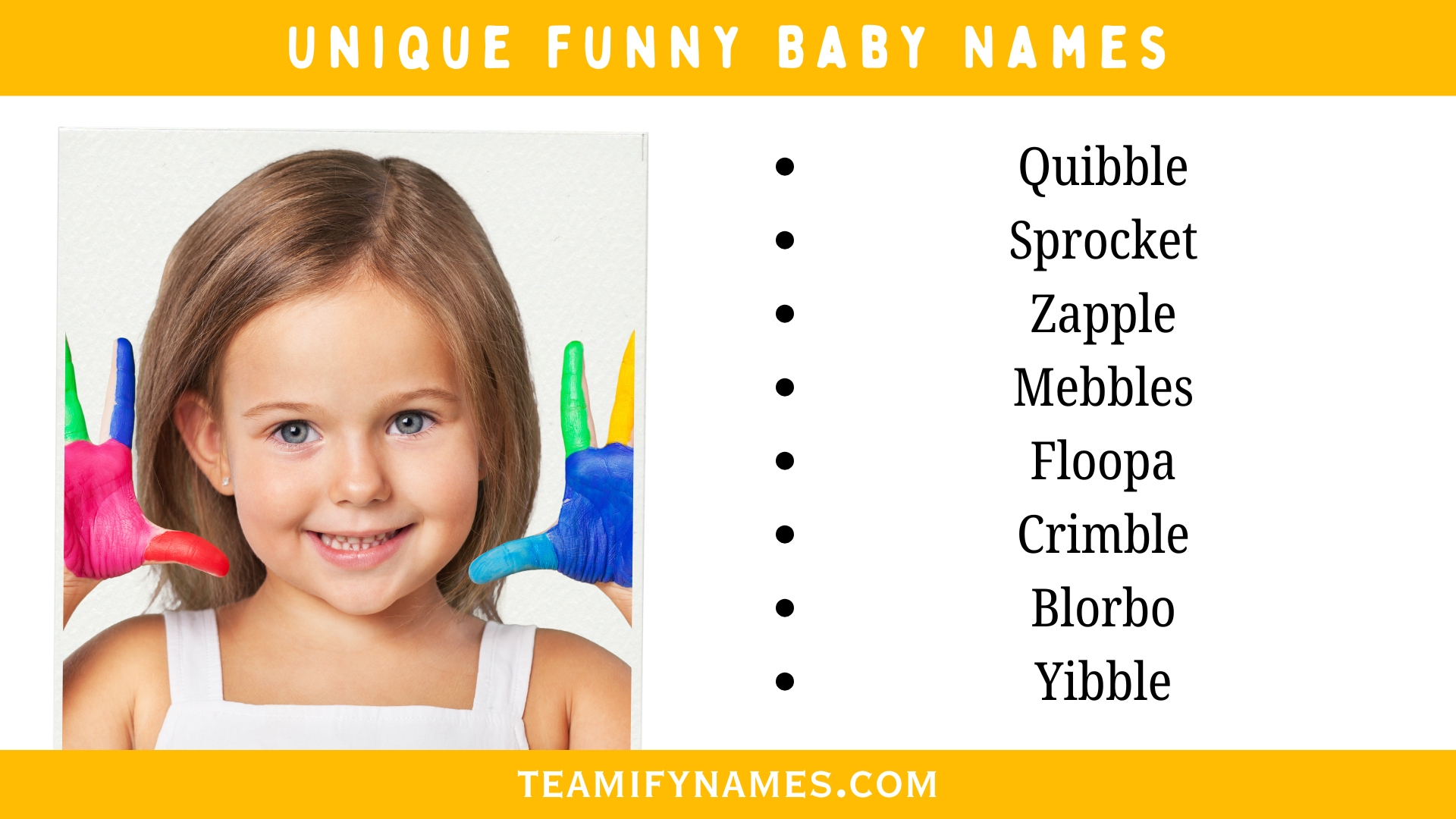 Unique Funny Baby Names
