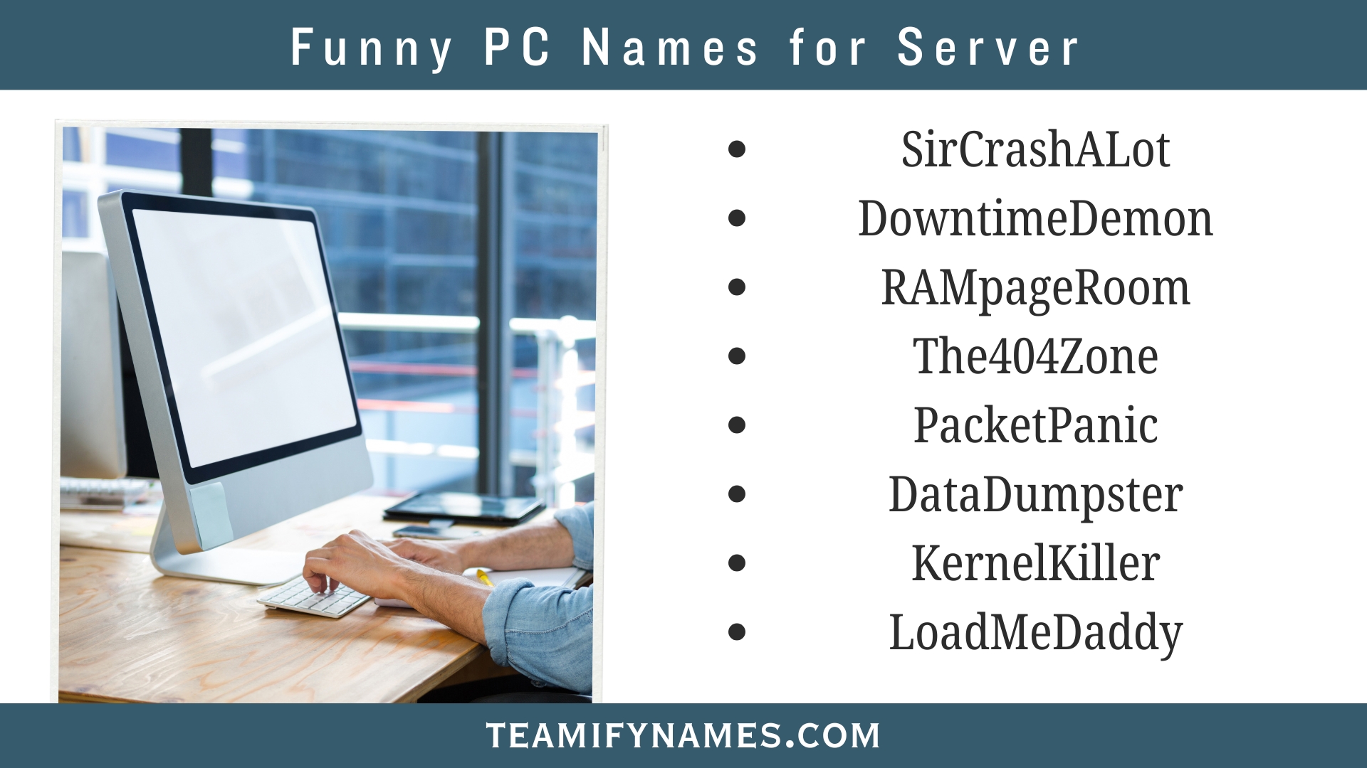 Funny PC Names for Server