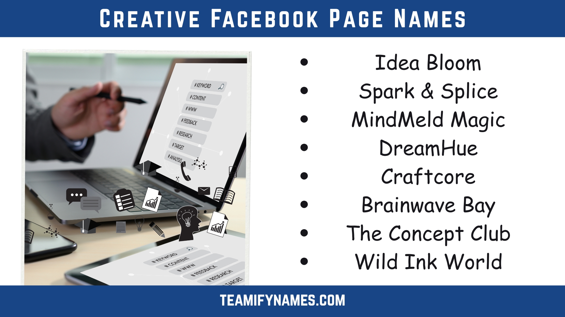 Creative Facebook Page Names