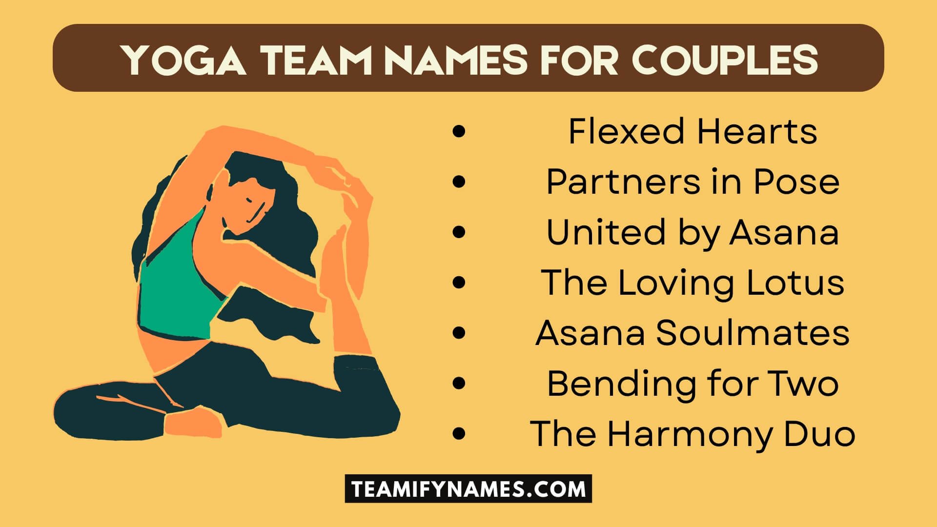 Yoga Team Names For Couples