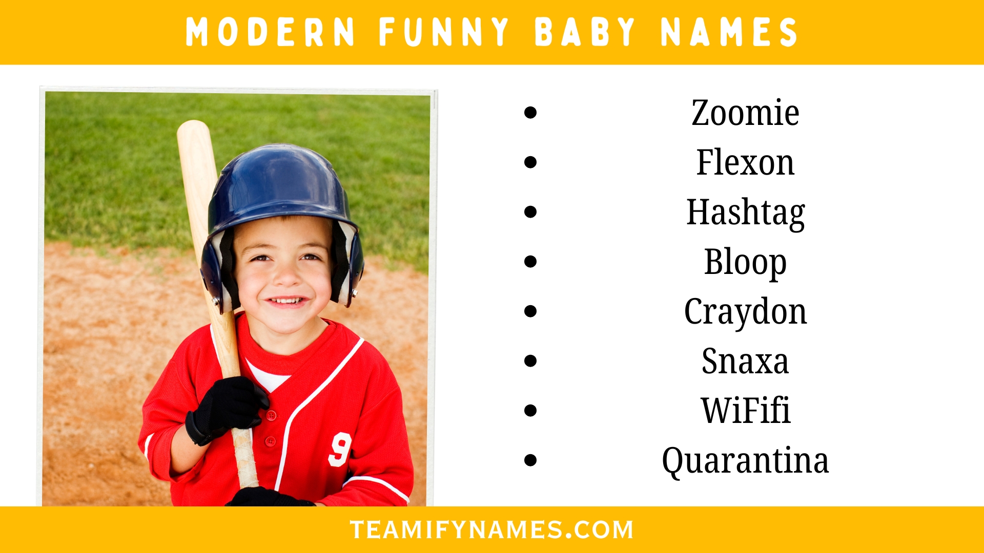 Modern Funny Baby Names
