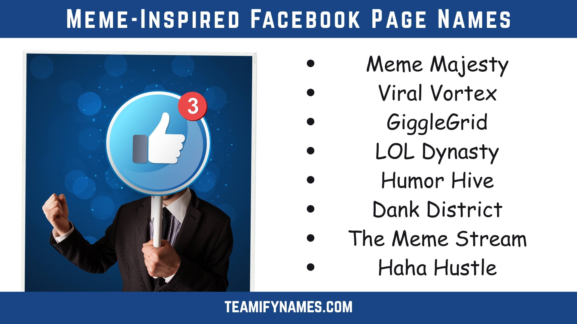 Meme-Inspired Facebook Page Names