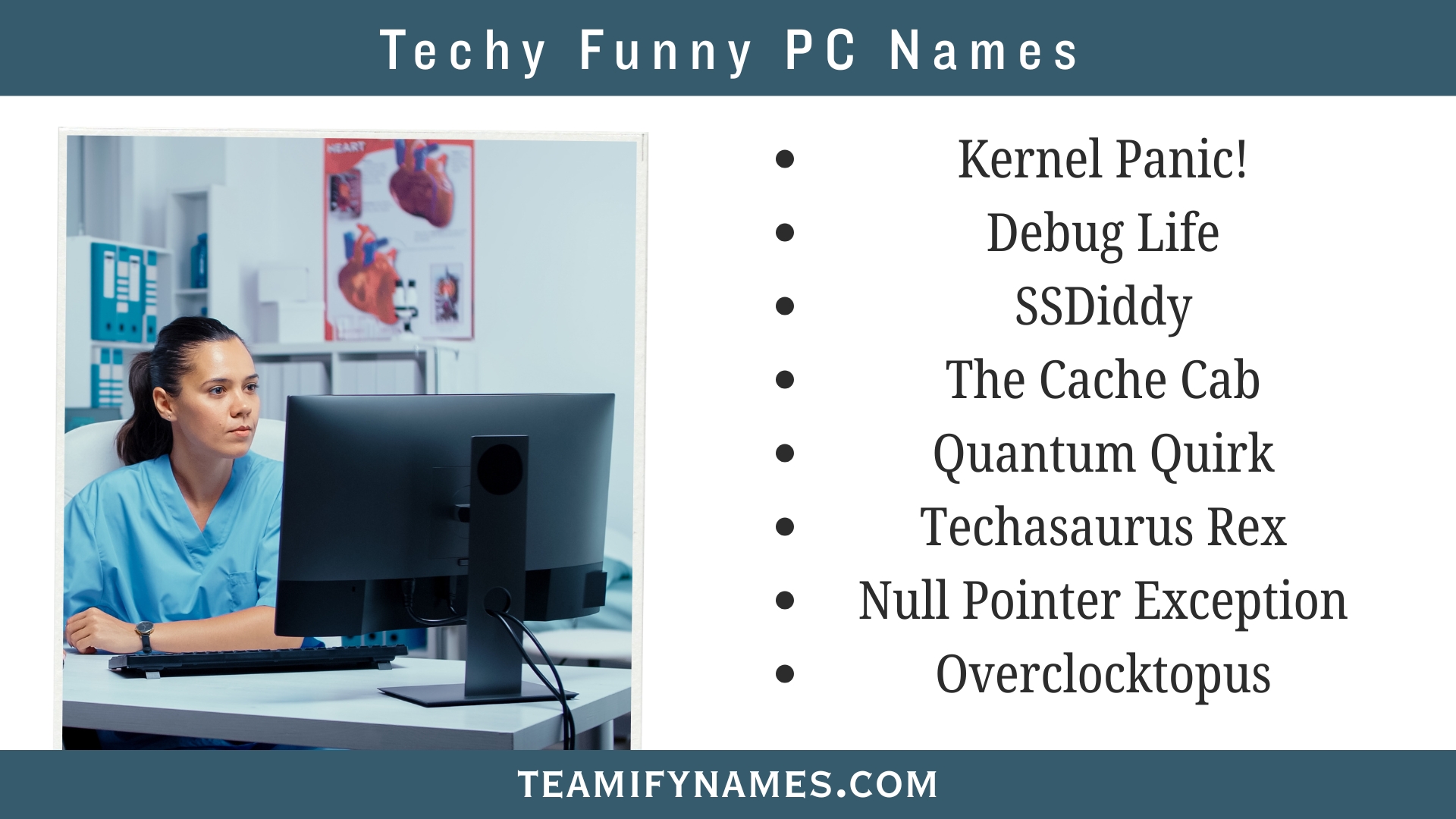 Techy Funny PC Names