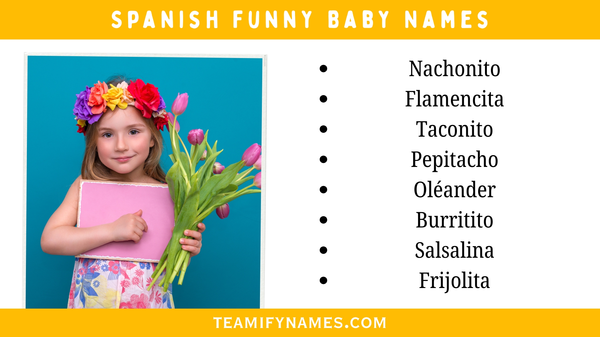 Spanish Funny Baby Names