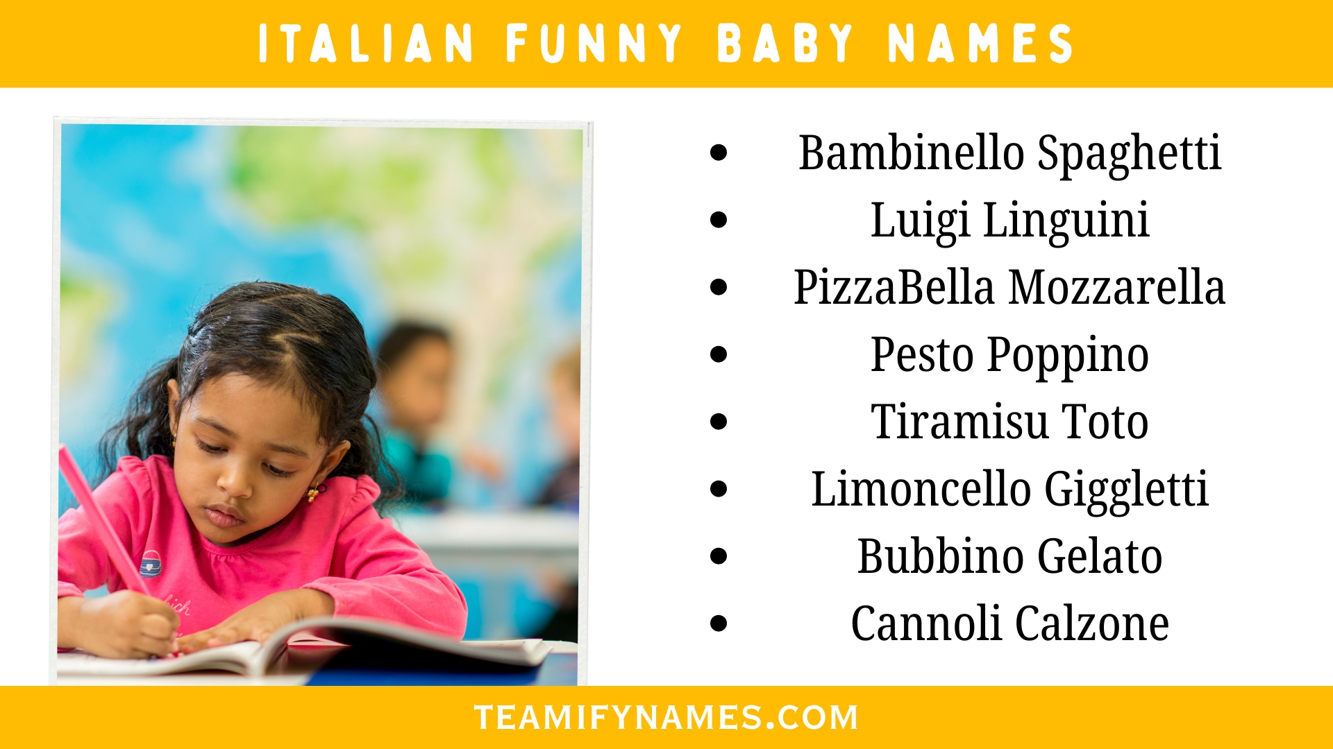 Italian Funny Baby Names
