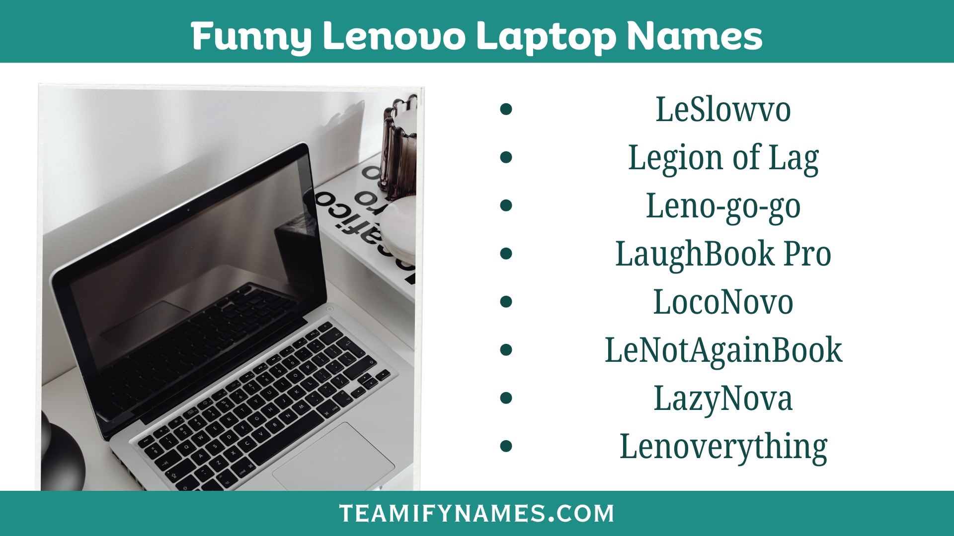Funny Lenovo Laptop Names