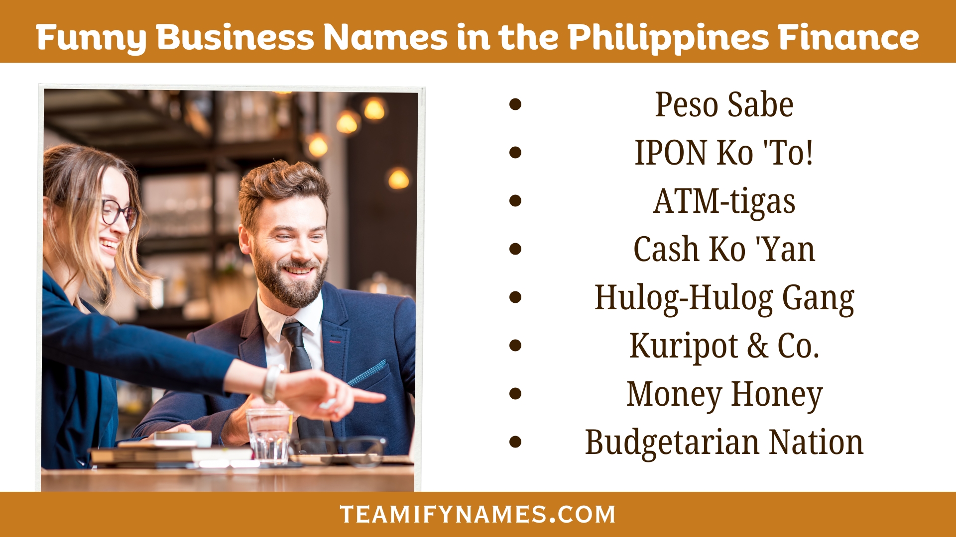 Funny Business Names in the Philippines Finance