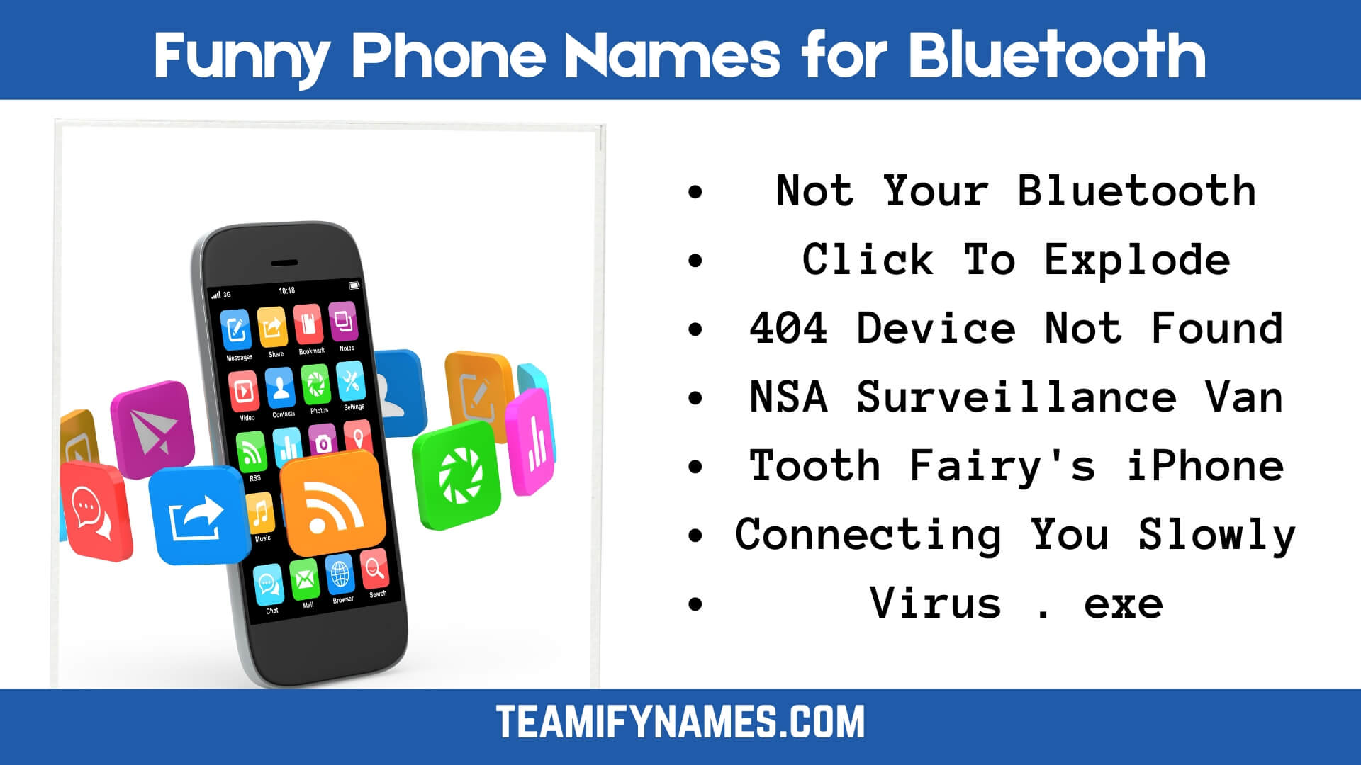 Funny Phone Names for Bluetooth