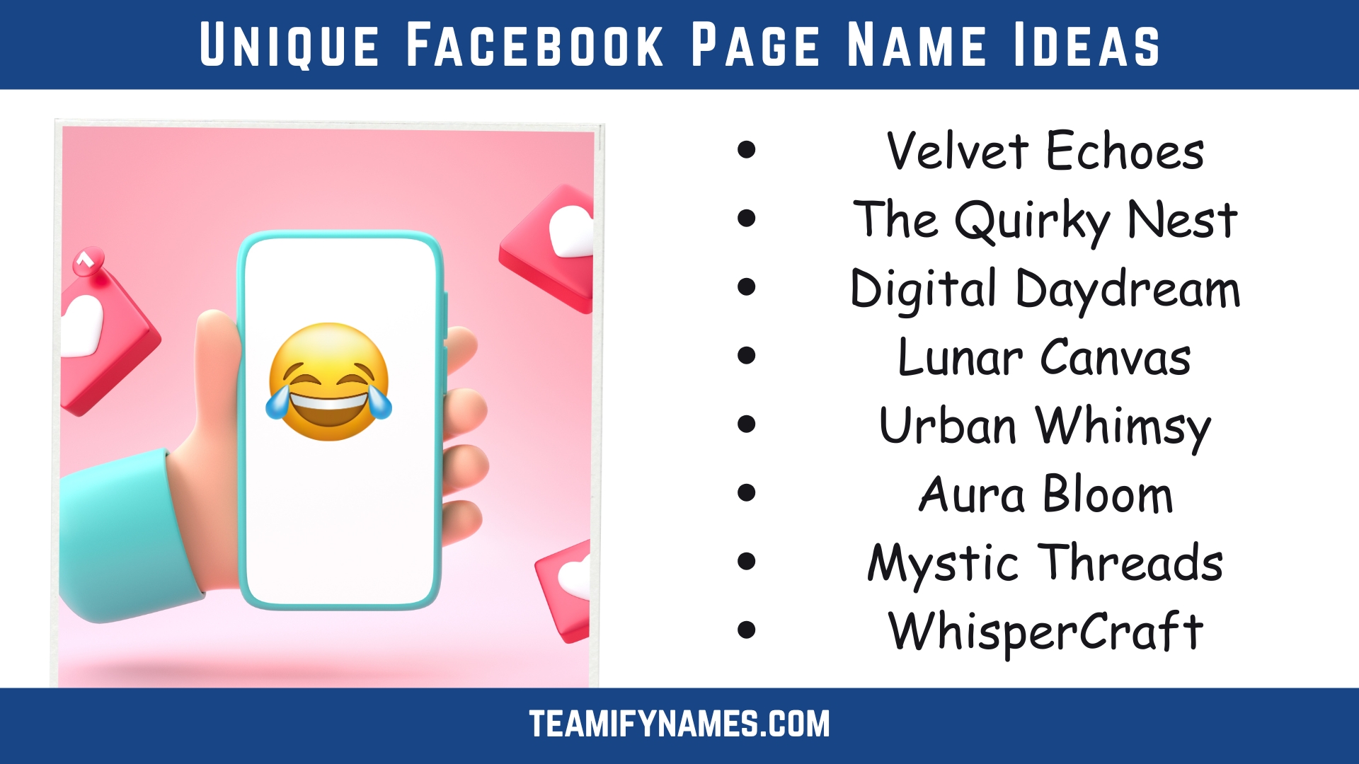Unique Facebook Page Name Ideas
