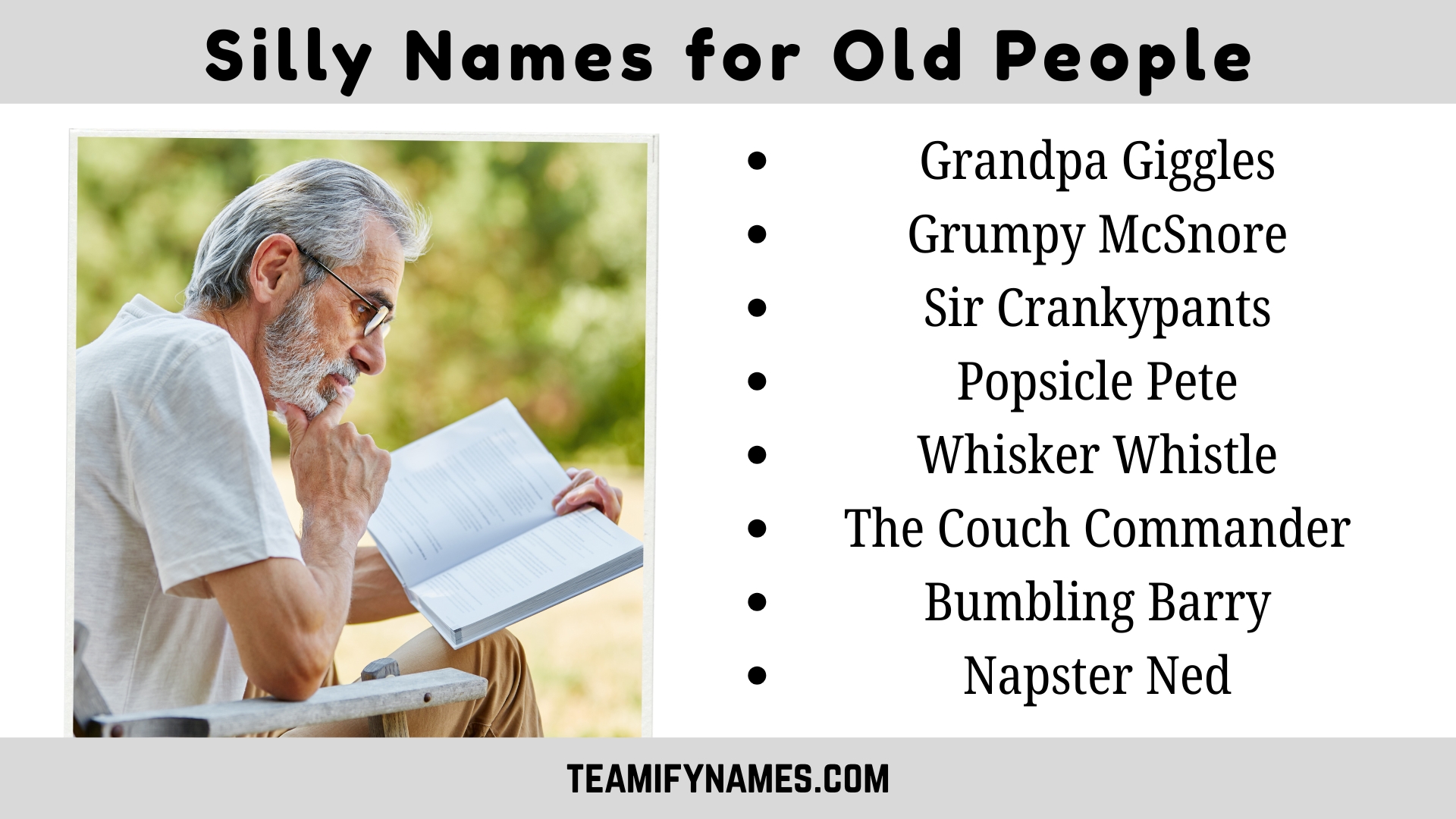 Silly Names for Old People