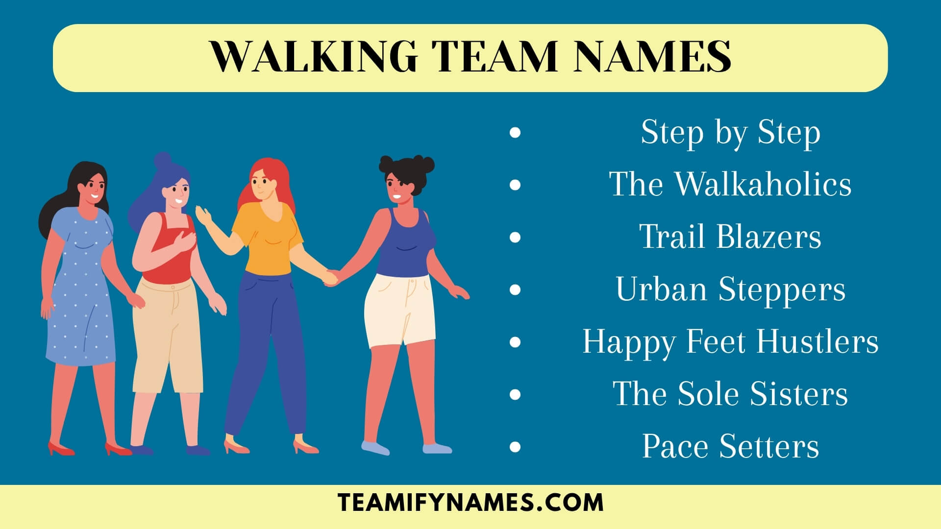 Walking Team Names