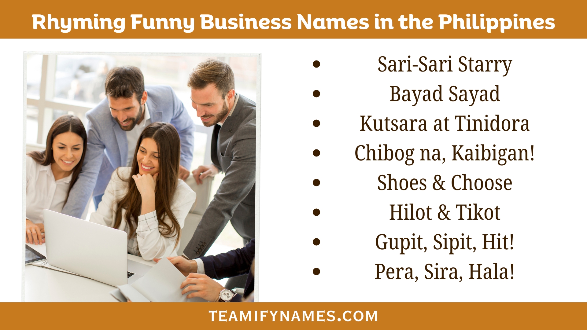 Rhyming Funny Business Names in the Philippines