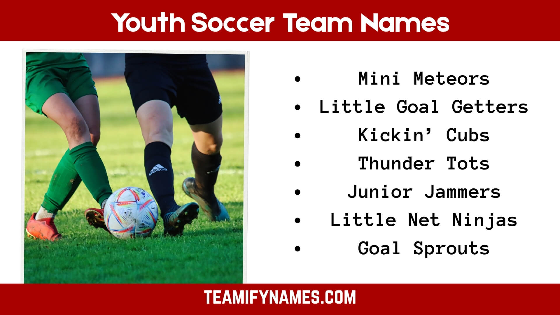 Youth Soccer Team Names