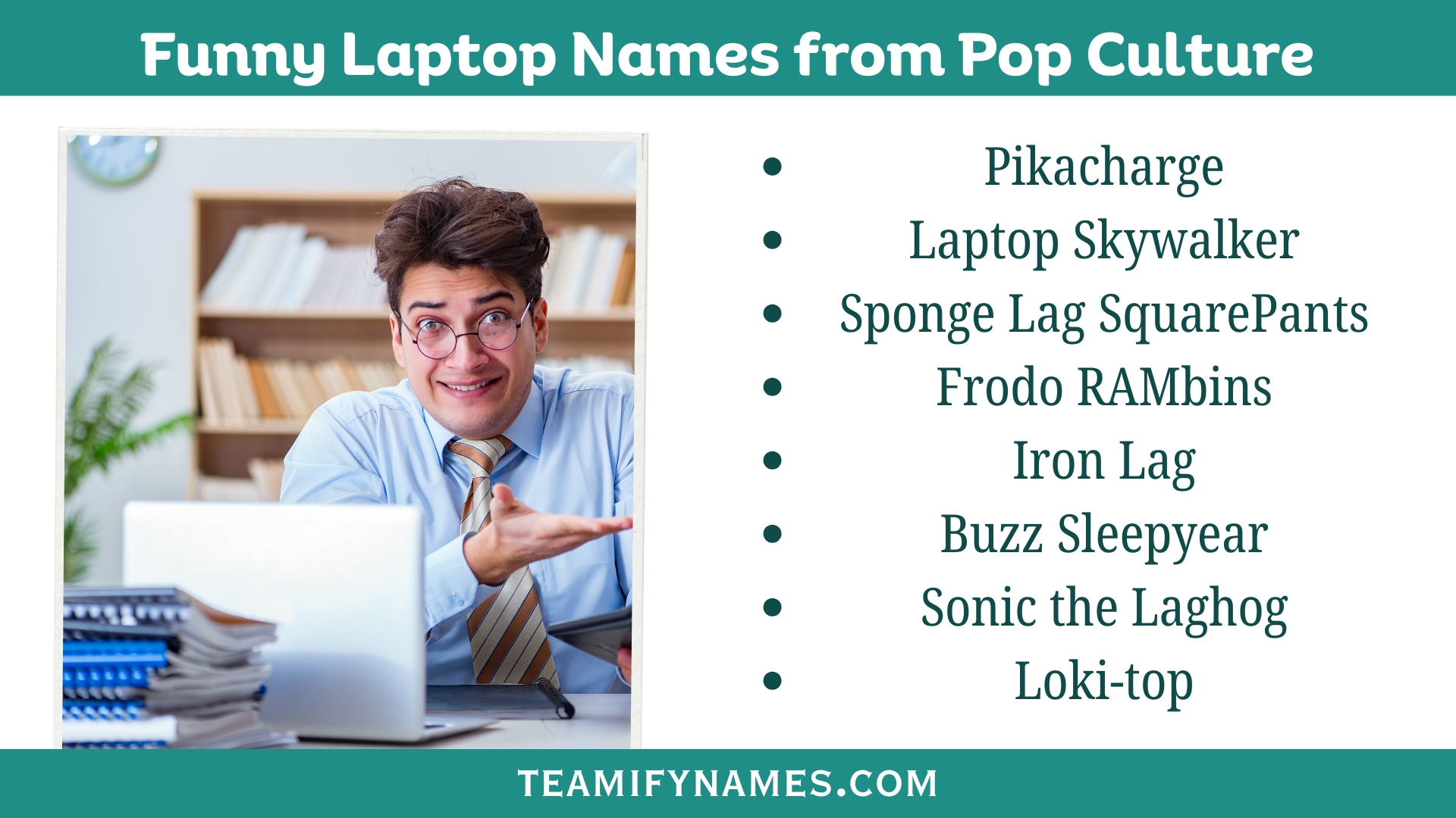 Funny Laptop Names from Pop Culture