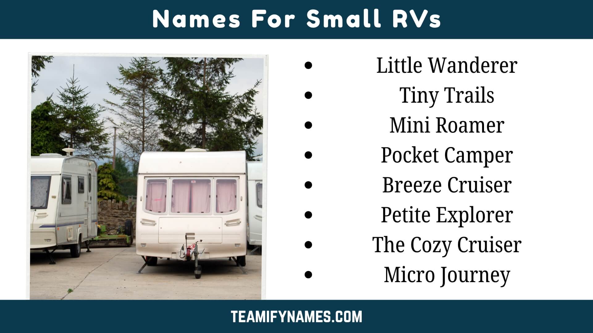 400+ Funny Caravan Names: Unique Ideas for Your Next Adventure ...
