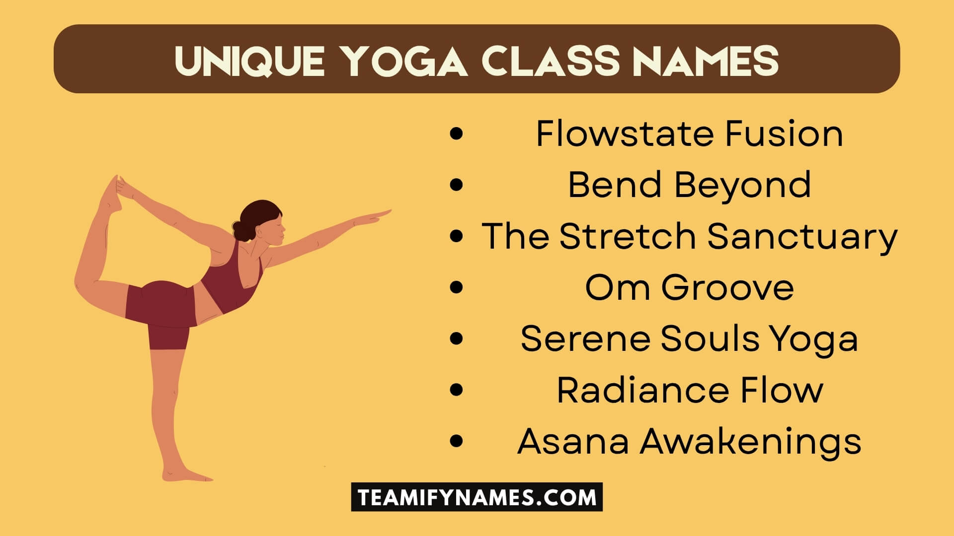 Unique Yoga Class Names