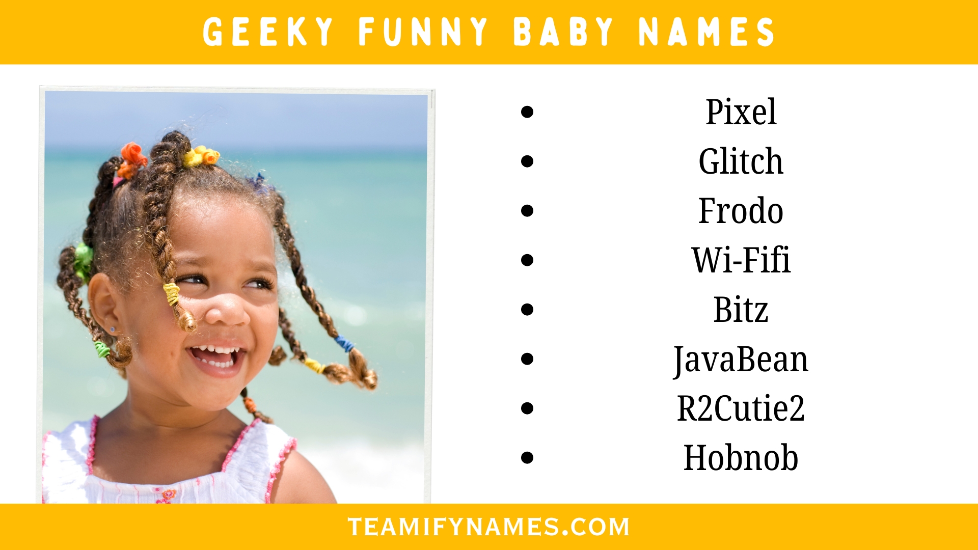 Geeky Funny Baby Names