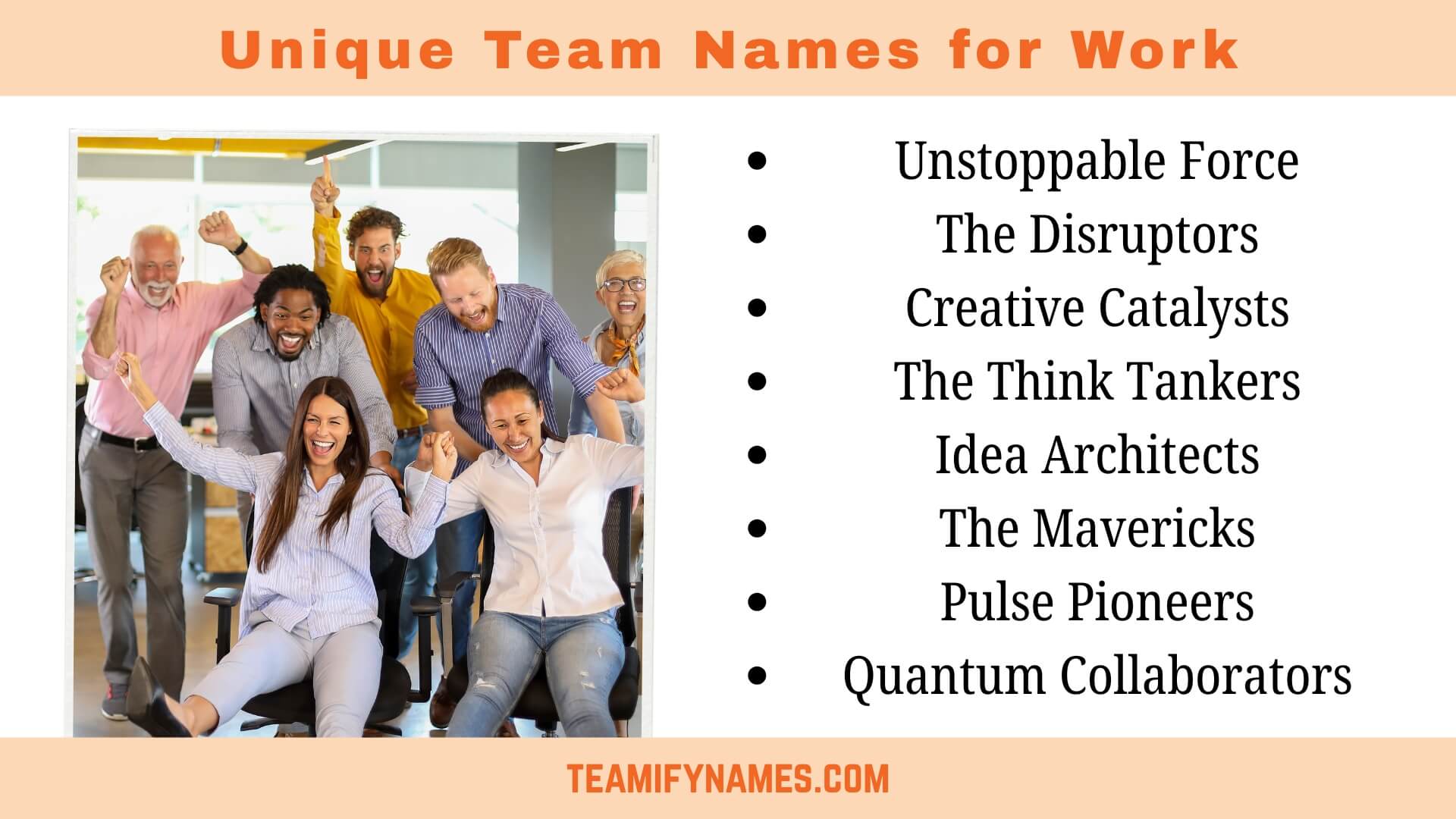 Unique Team Names for Work