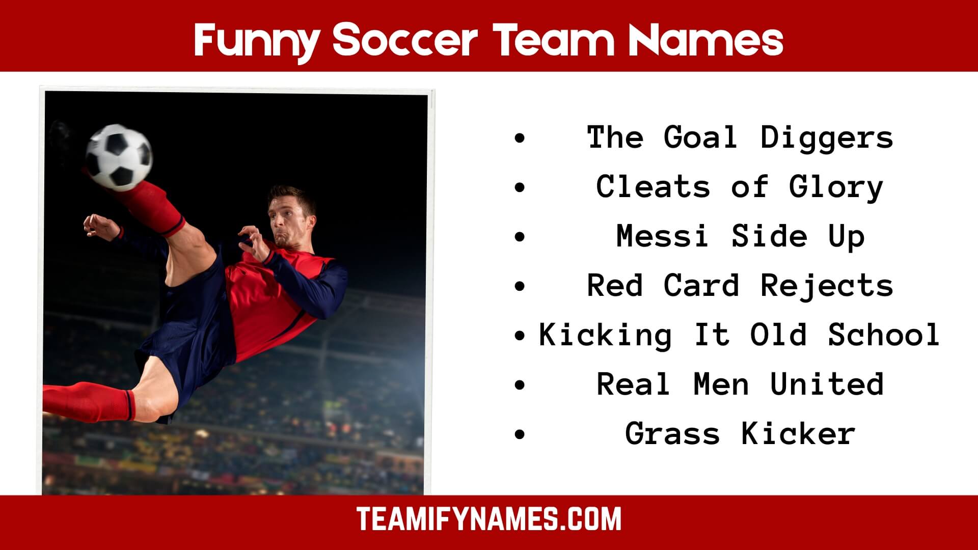 Funny Soccer Team Names