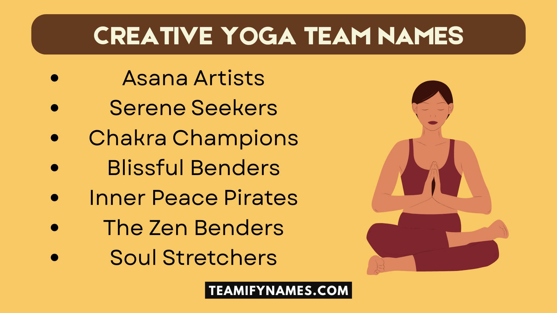Creative Yoga Team Names