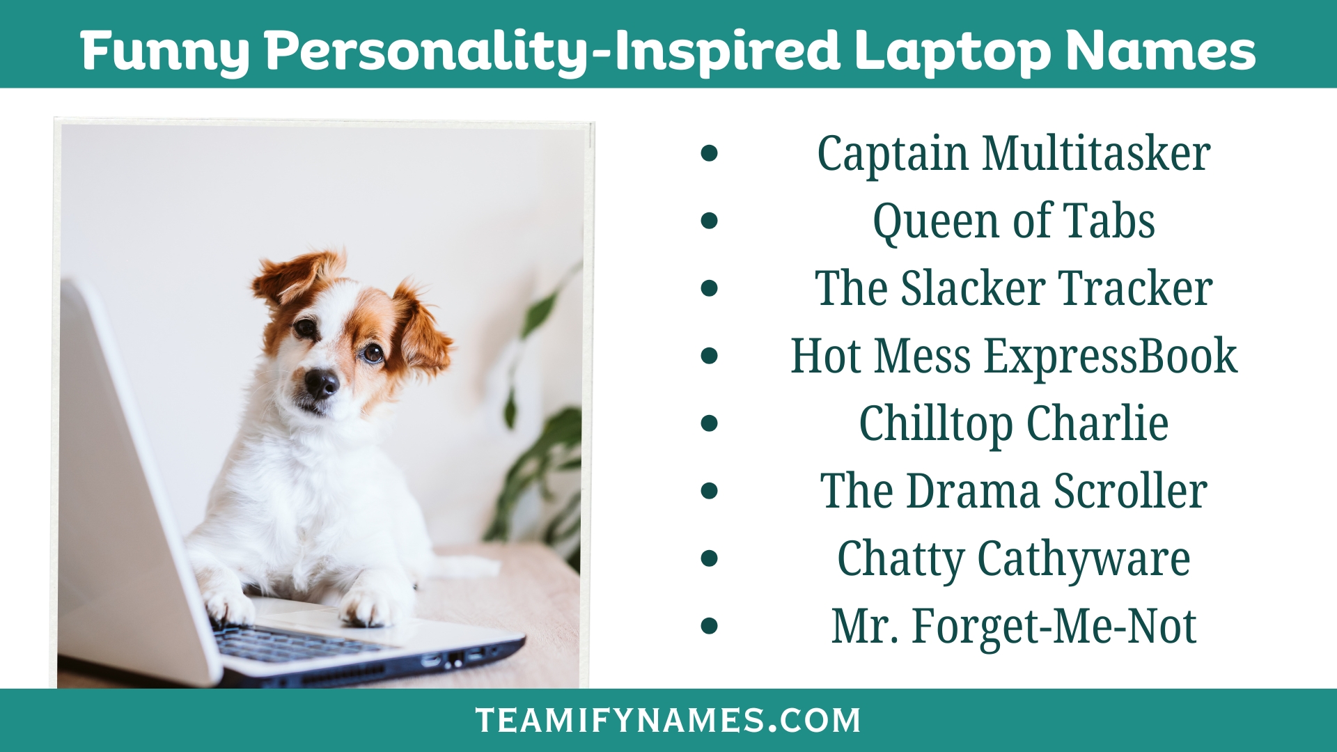 Funny Personality-Inspired Laptop Names