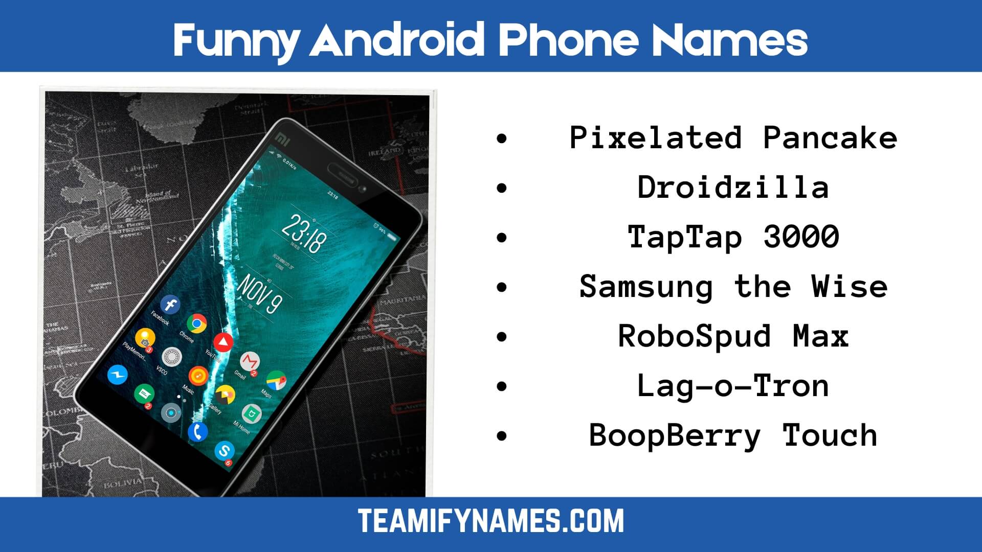 Funny Android Phone Names