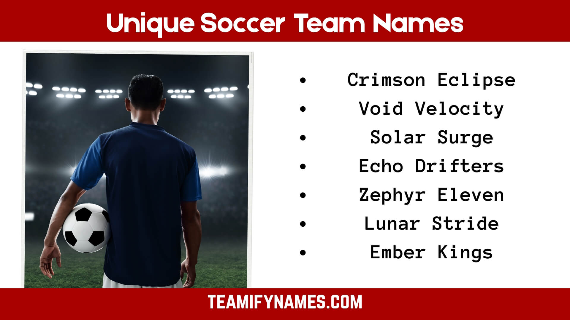 Unique Soccer Team Names