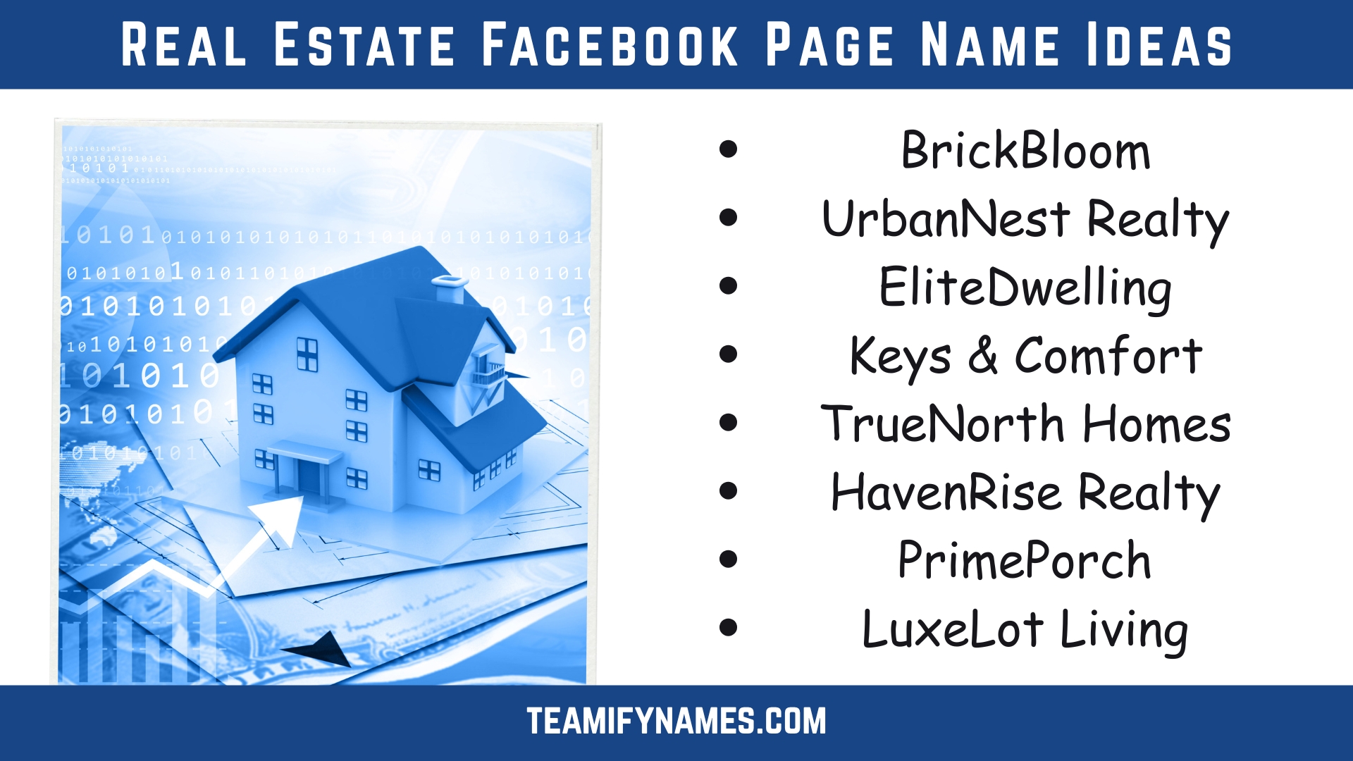 Real Estate Facebook Page Name Ideas