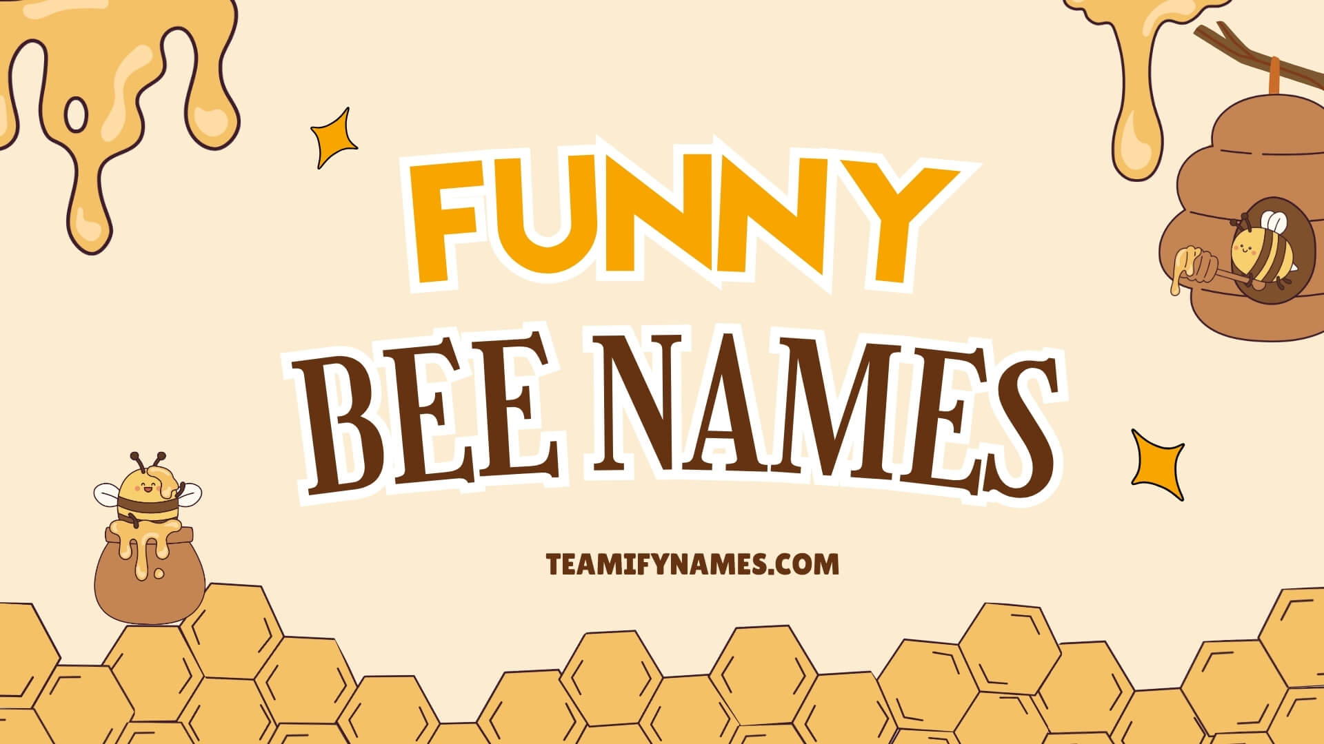 Funny Bee Names