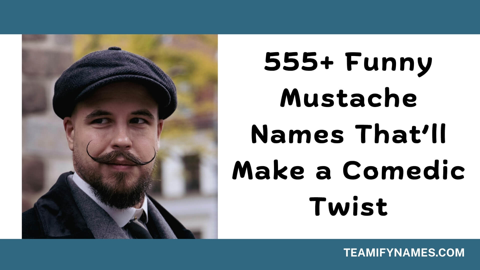 555+ Funny Mustache Names That’ll Make a Comedic Twist