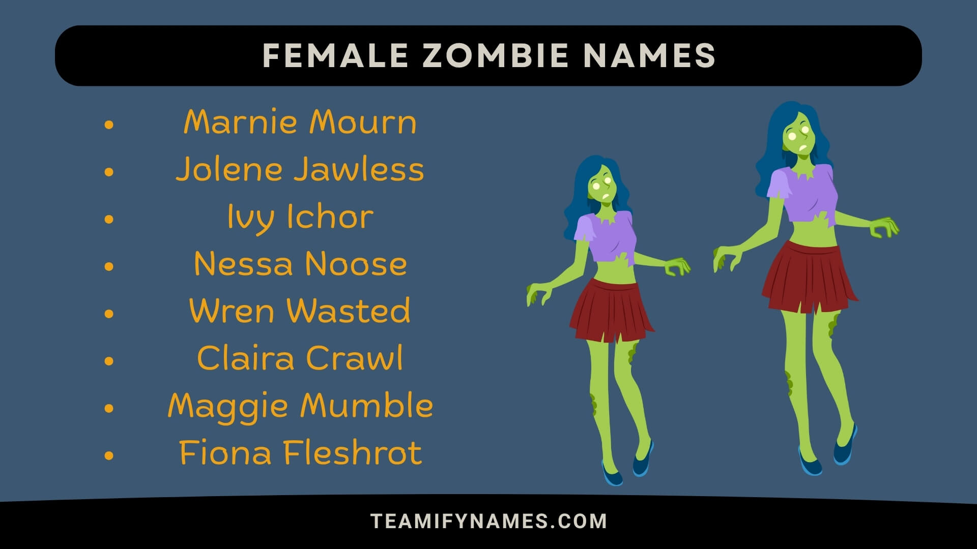 Female Zombie Names